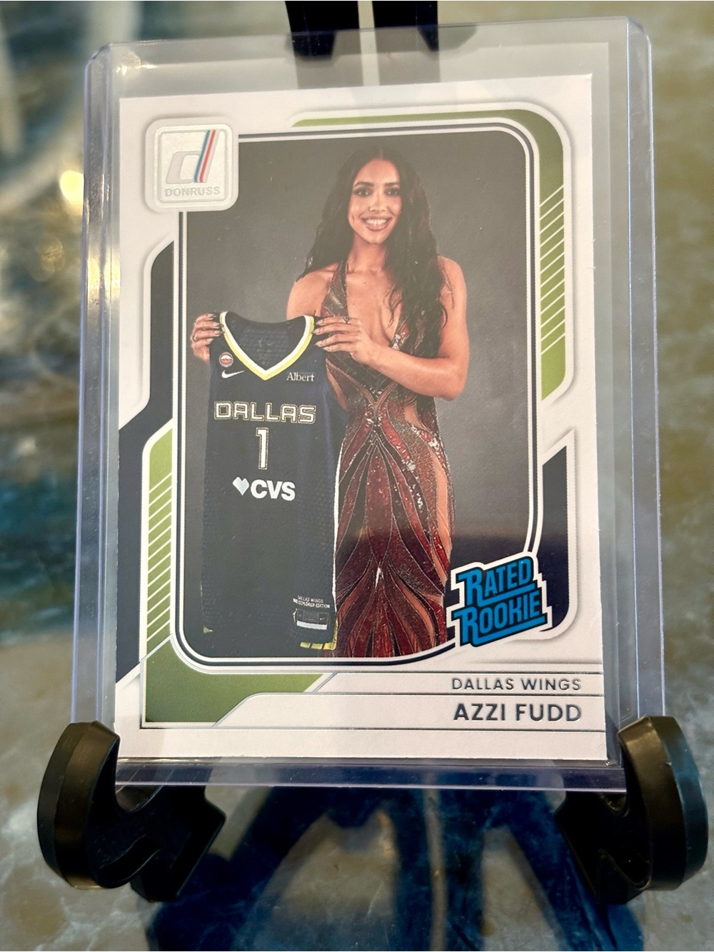 Azzi Fudd Rated Rookie Basketball Card Dallas Wings